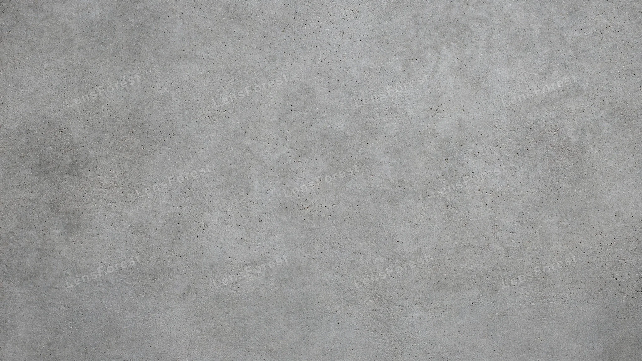Full-frame grey cement concrete texture with subtle stains, pores and a raw industrial finish